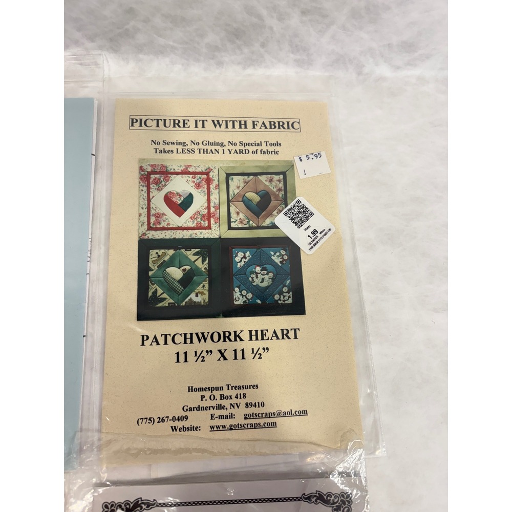 Lot of 4 Quilt Applique Patterns Sky Dreams Monkeys Star Spin Patchwork Heart - Picture 3 of 8